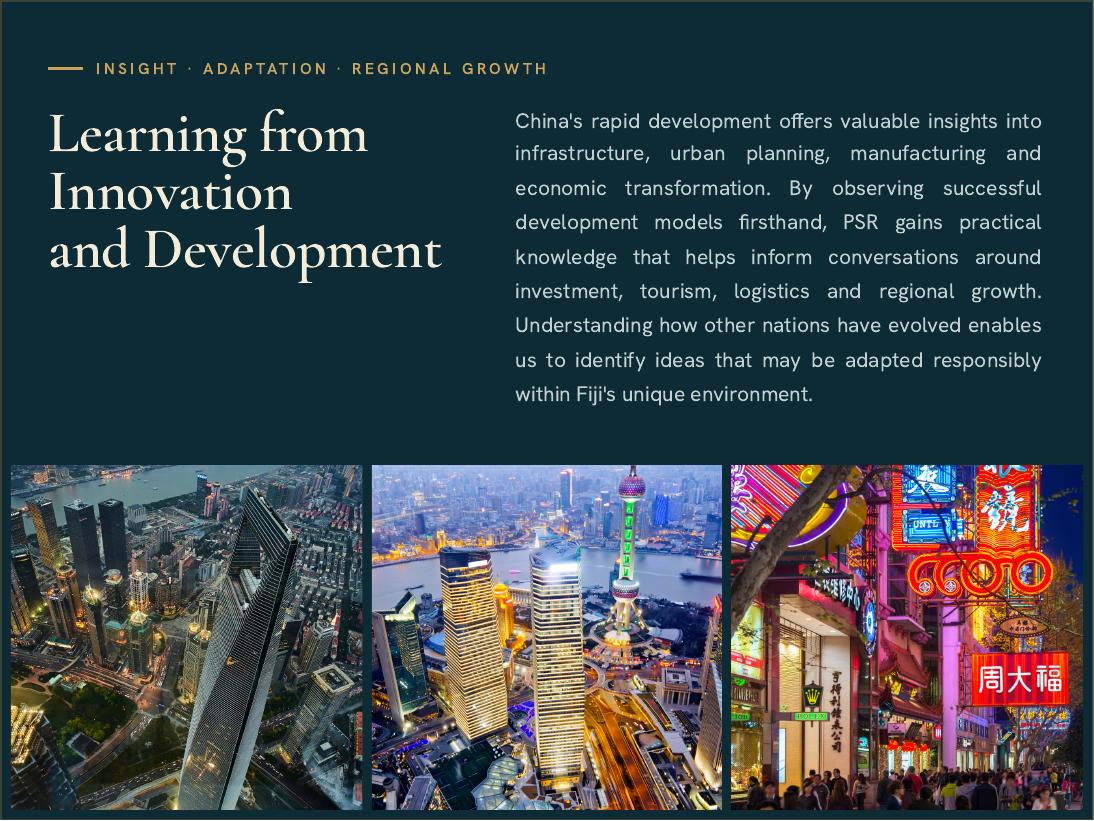 Learning from innovation and development